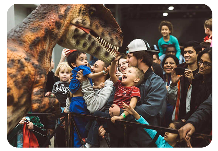 60-Minute Baby Dinosaurs & Life-Sized T-Rex Encounter