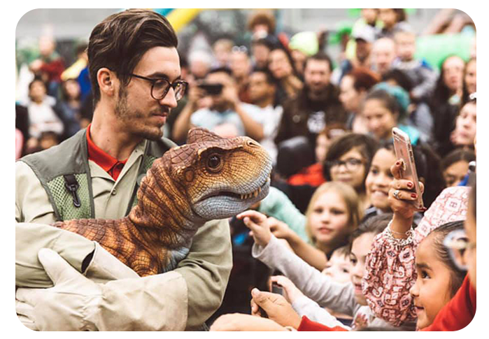 60-Minute Baby Dinosaurs Encounter Package